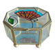 Box jewelry mosaic glass stained glass deco butterfly