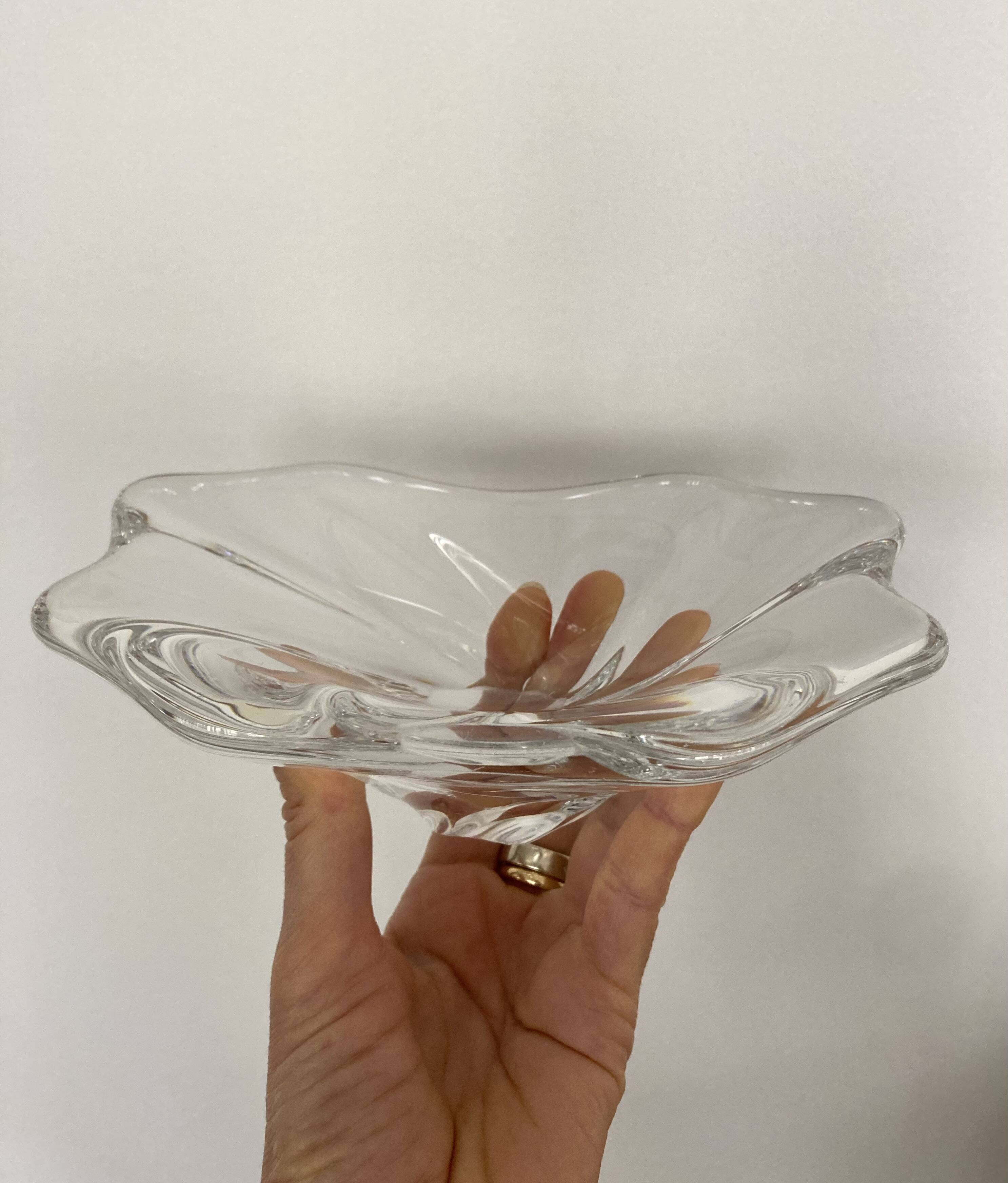 vide poche cristal estampillé Baccarat