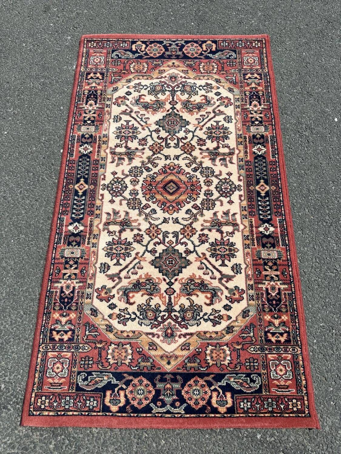 Oriental style wool rug