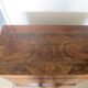 Antique oak burr chest of drawers - 4 drawers - marquetry inlay from the early 21st century