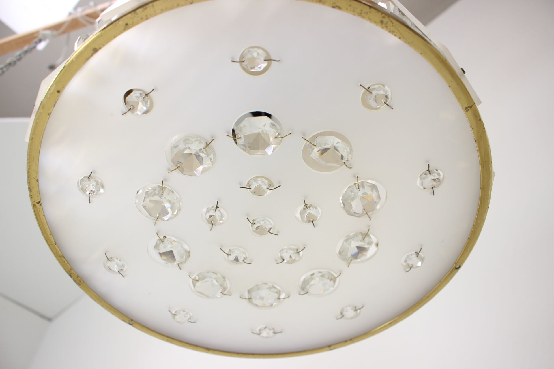 Mid-Century Krystal Chandelier by Jablonecke Sklarny, 1970’s