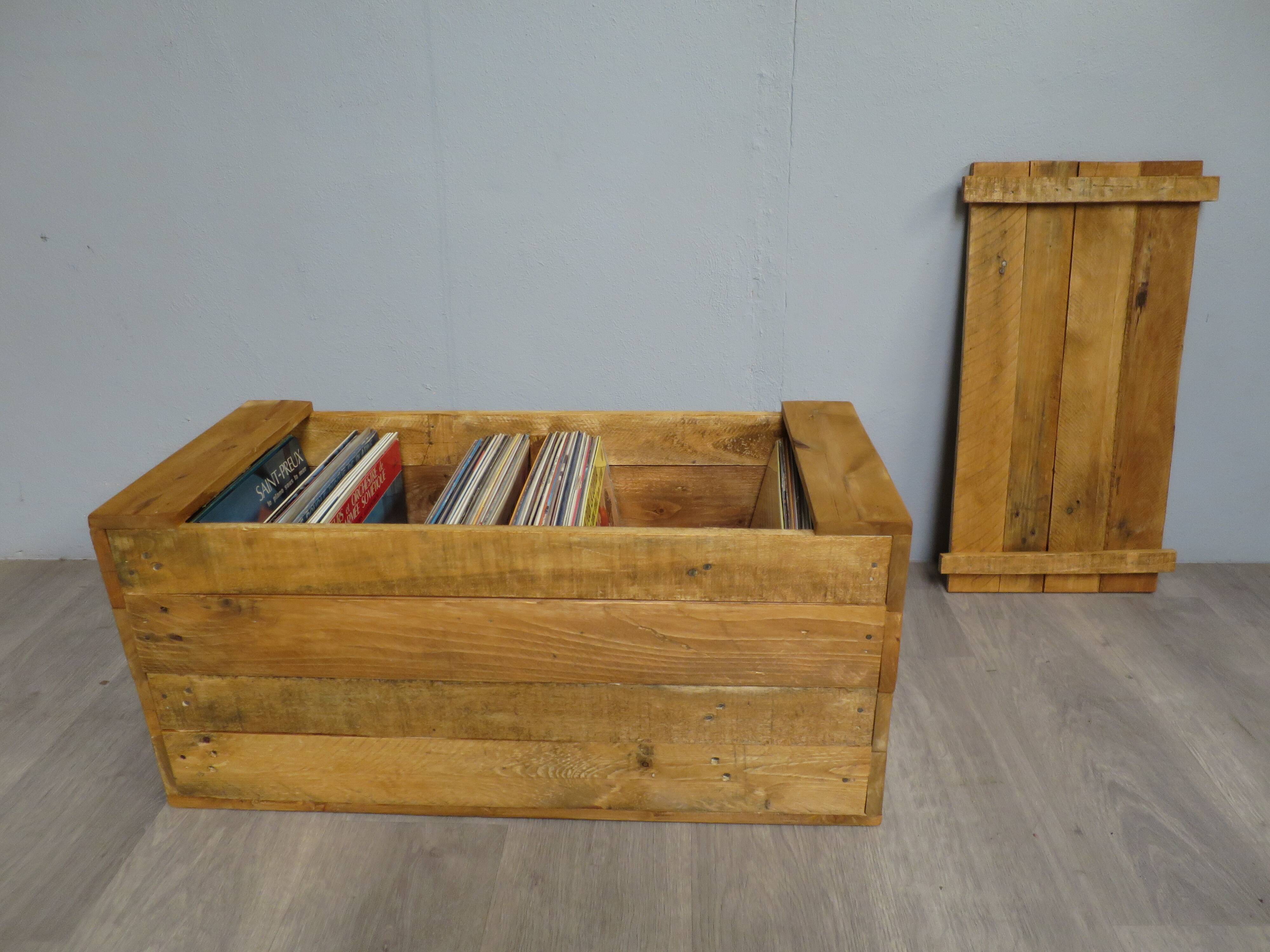 Storage box for vinyl