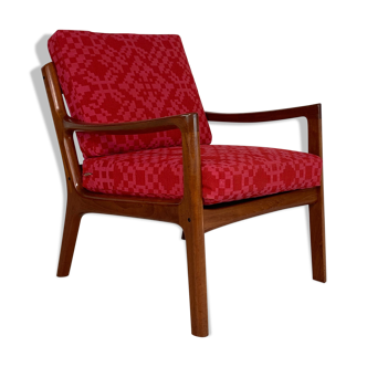 Ole Wanscher 1960s teak lounge chair made by France & Son Denmark