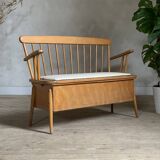 Vintage children's storage bench