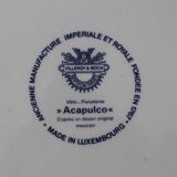 Plat rond Acapulco Villeroy et Boch