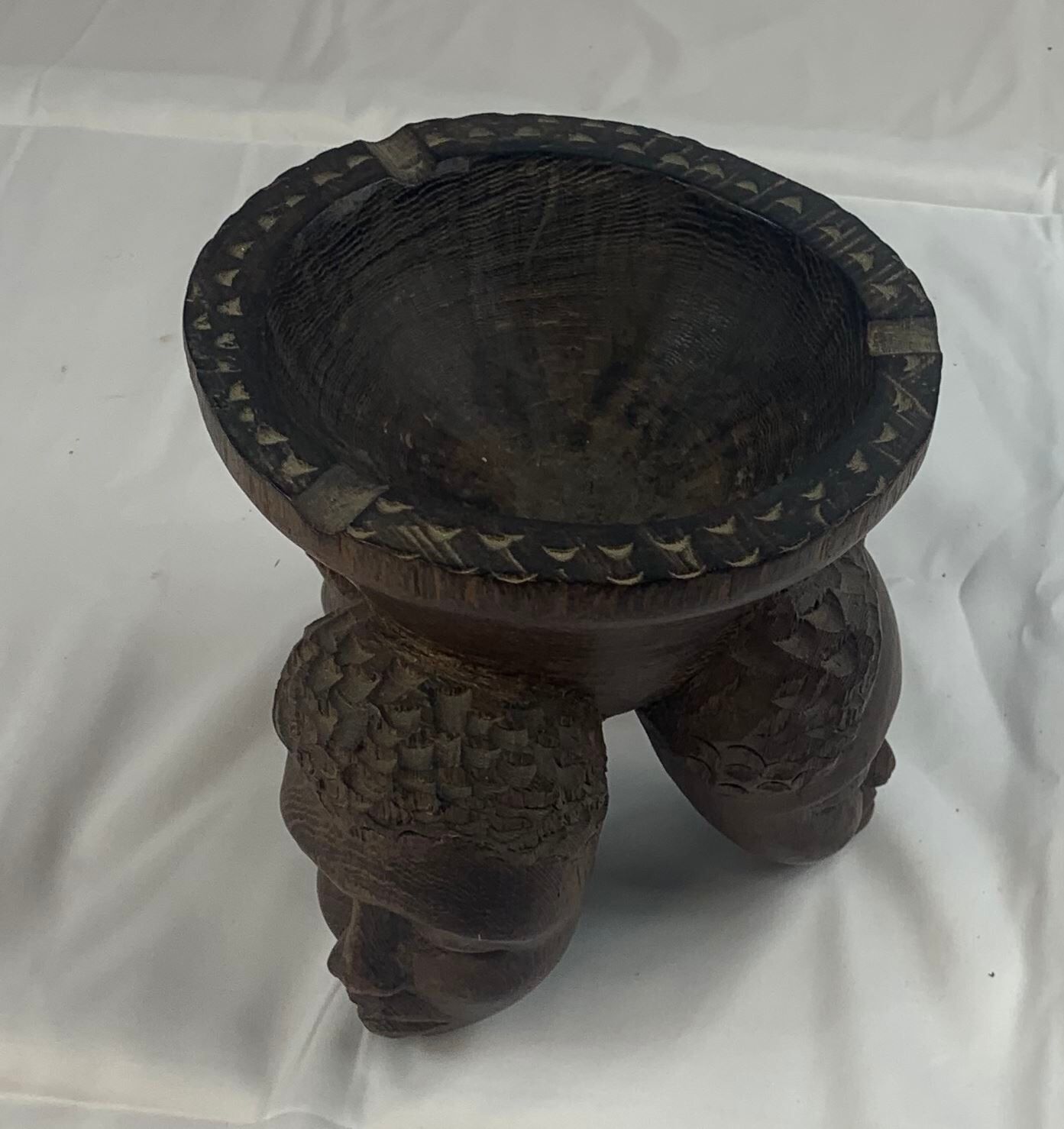 Vide poche cendrier vintage africain