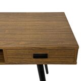 Vintage Office Workplace Compact 70s Glue Veneer
