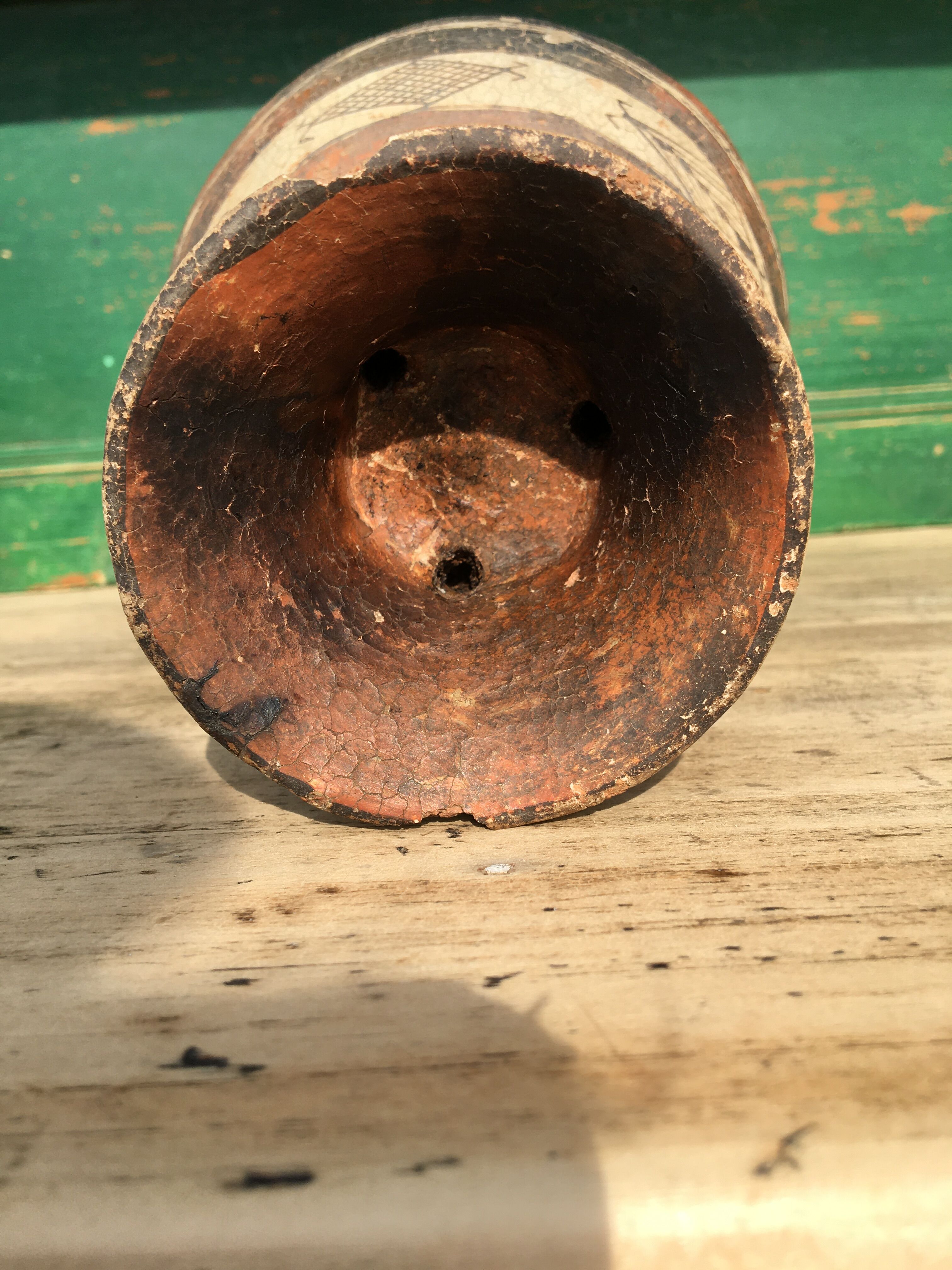 Ancient Berber incense door