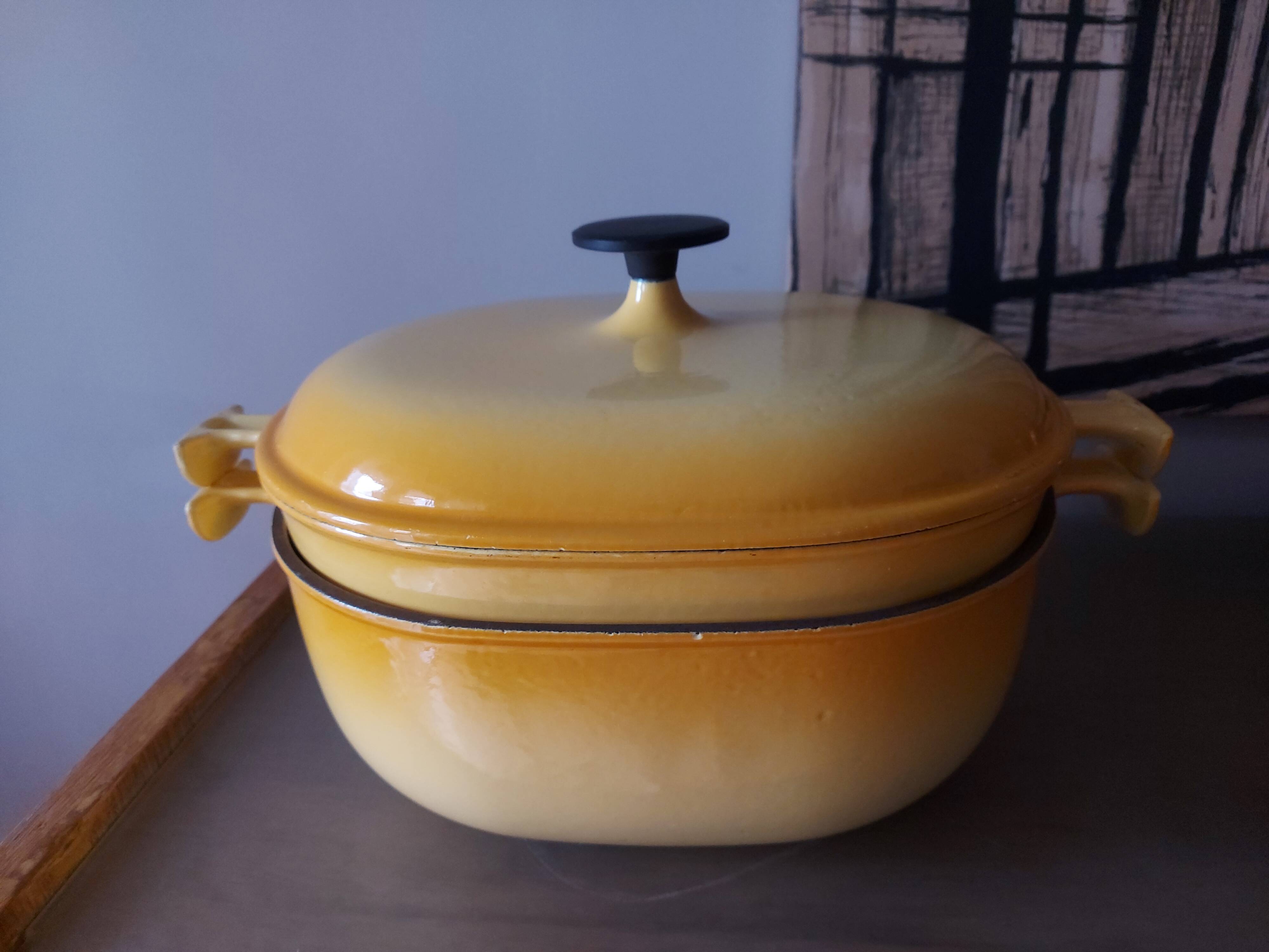 Le Creuset casserole dish with gratin dish, Enzo Mari, la mama (29)