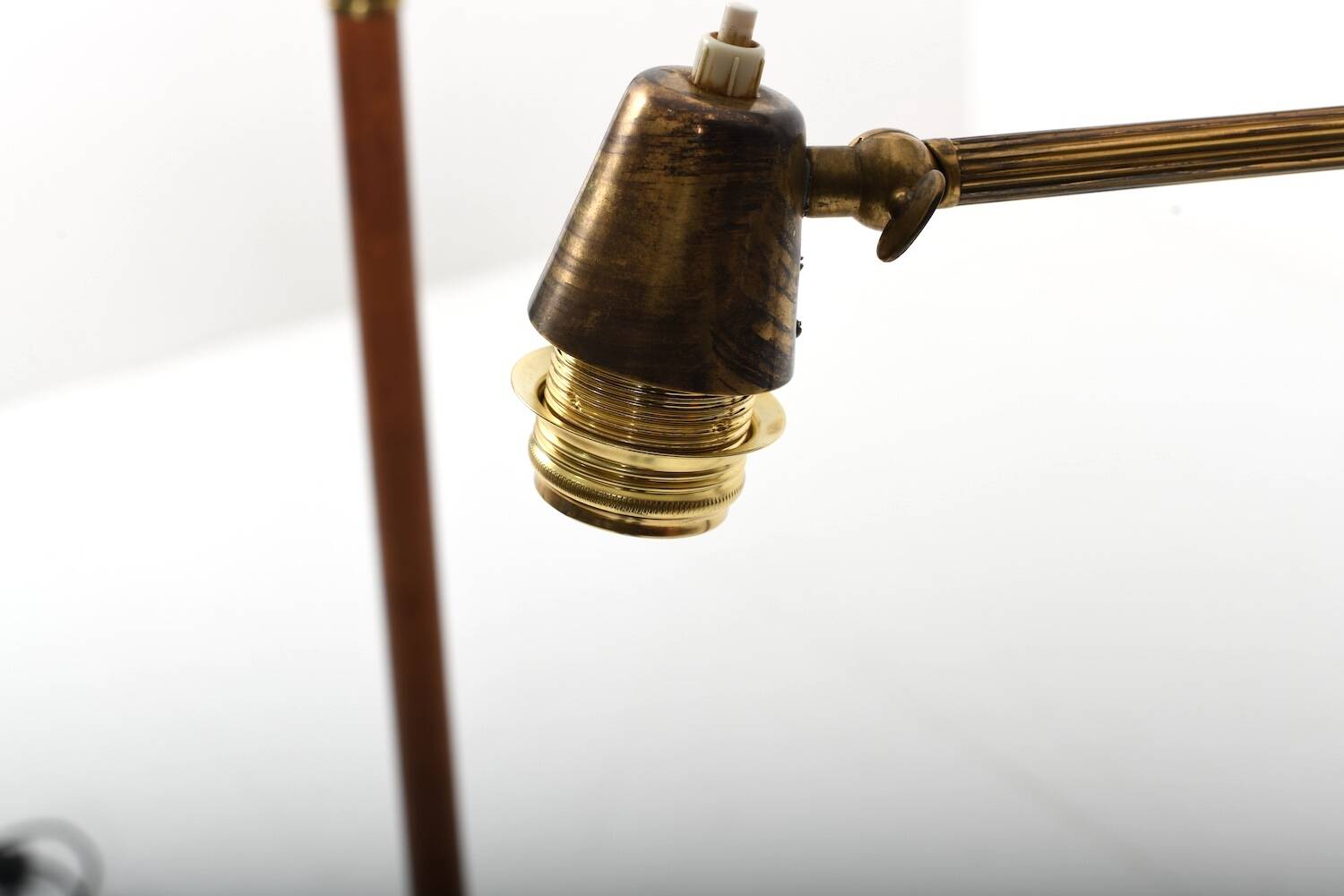 Pair of 1940s-50s Floorlamps by Lysberg, Hansen & Terp.