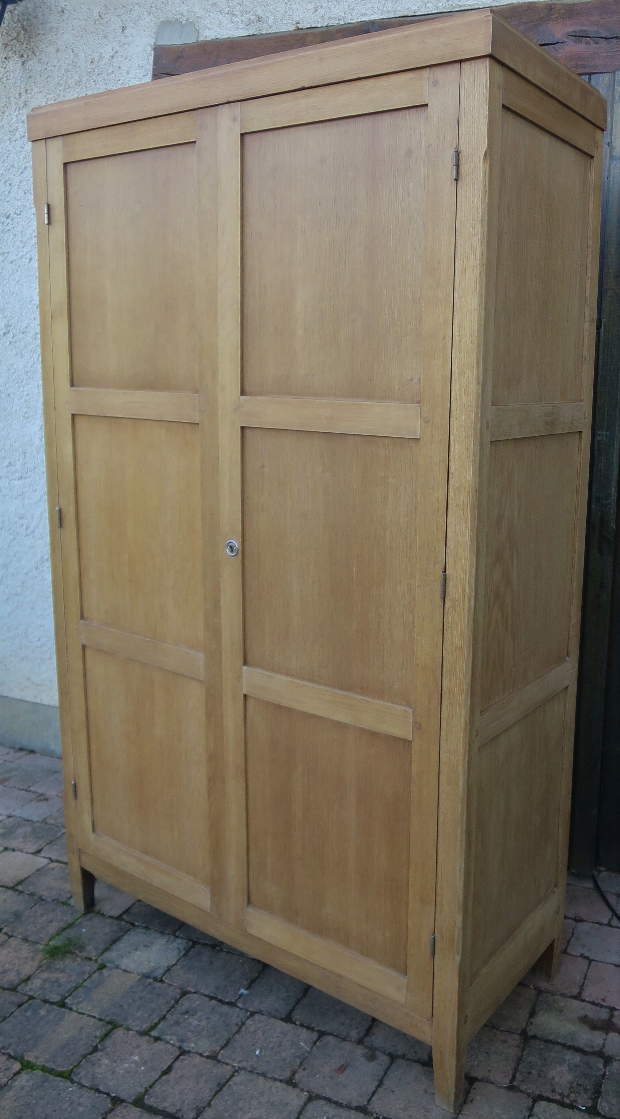 Parisian cabinet vintage solid oak