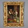 Old painting signed A. Dumini "Preparing for the Market" 19th century
