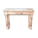 Louis XVI style marble mantel