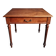 Antique oak writing table with drawer, French side table, console, solid oak desk, circa 1930–1950.