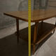 Scandinavian coffee table in teak and ceramic from the 1960s.