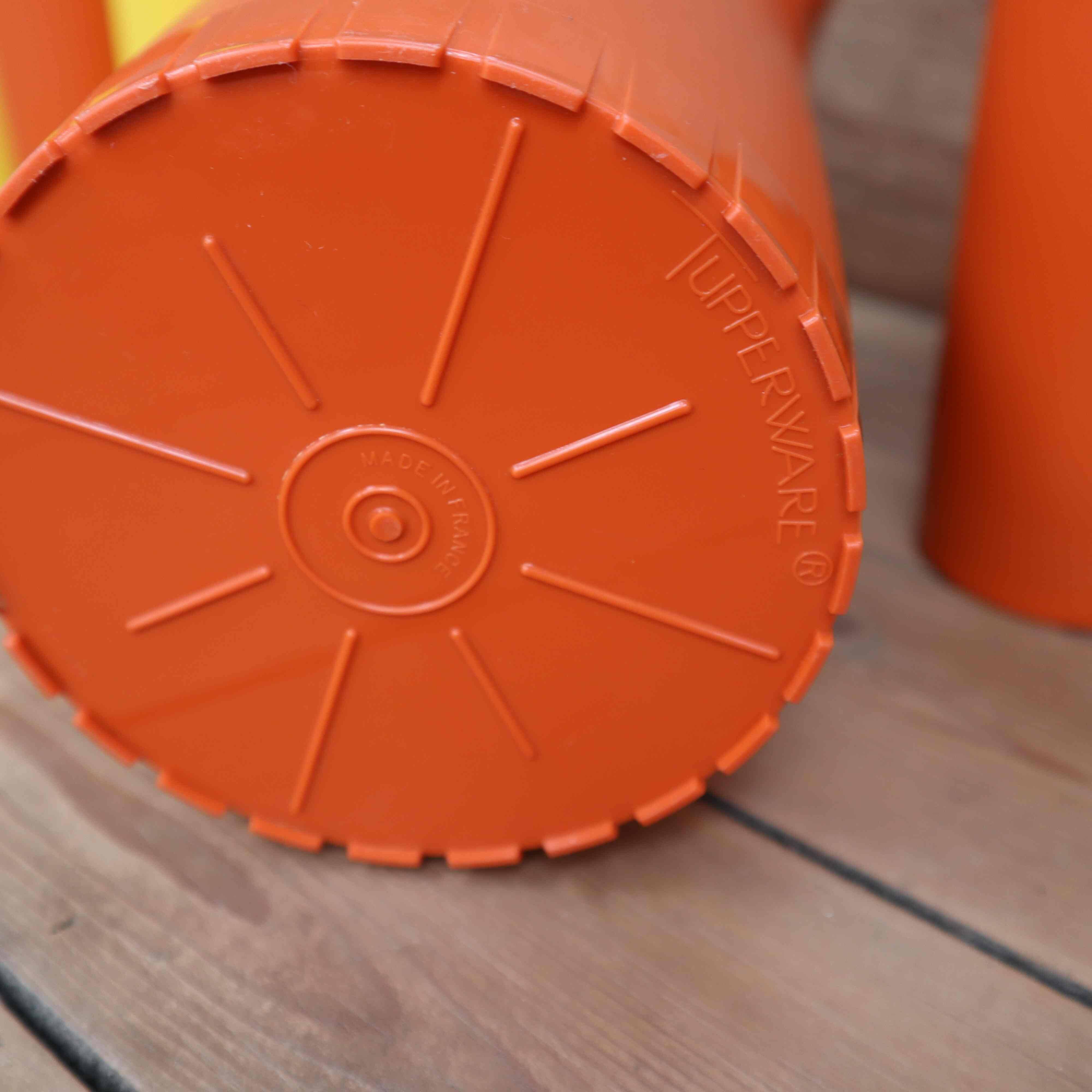 Vintage Tupperware orangeade set, 70s.