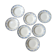 Set of 7 soup plates n°64 Moulin des Loups et Hamage