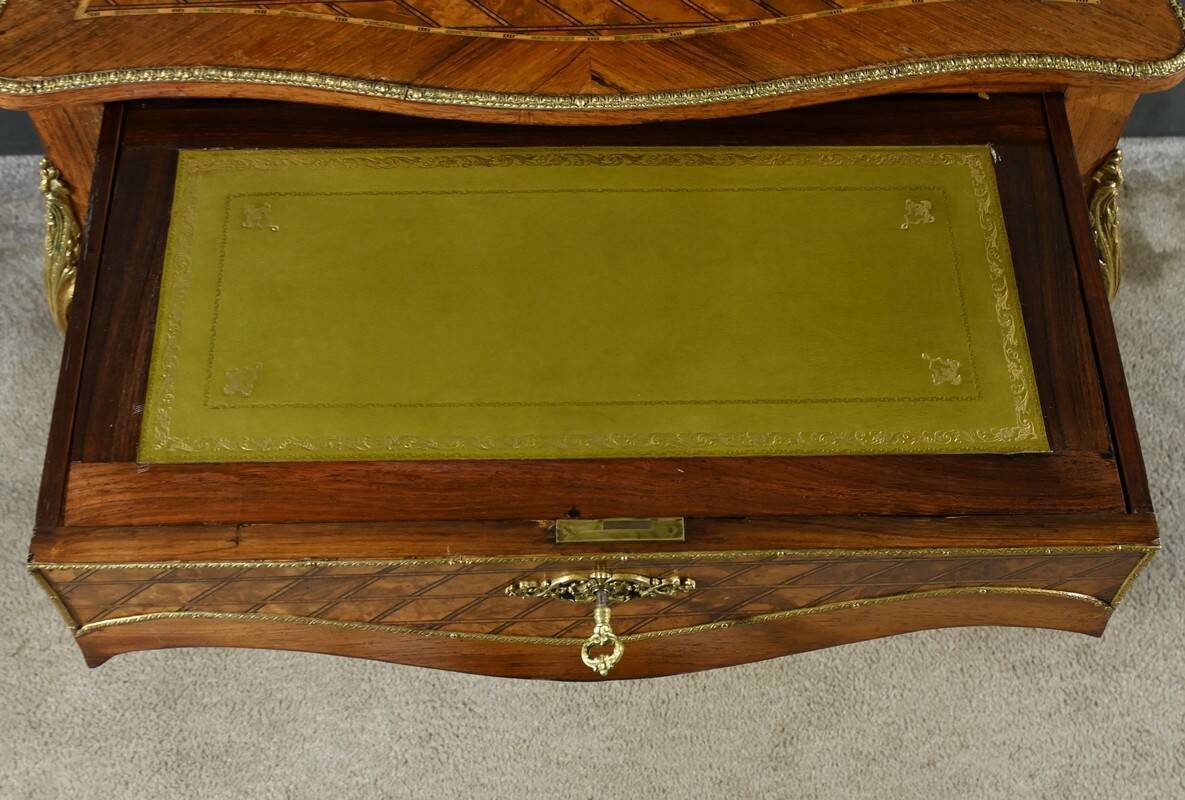 Rosewood Stepped Desk – Part 2, 19th Century