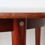 Round table extendable rosewood