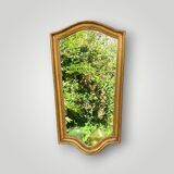 Large antique wall mirror in gilded resin – Louis XV style – 1960s