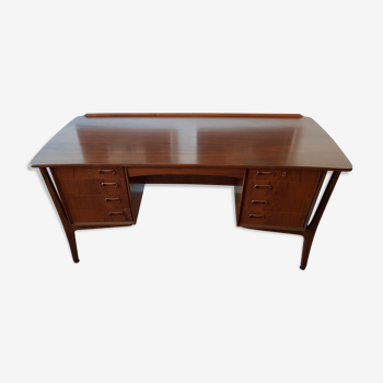 Scandinavian rosewood desk by Svend Aage Madsen