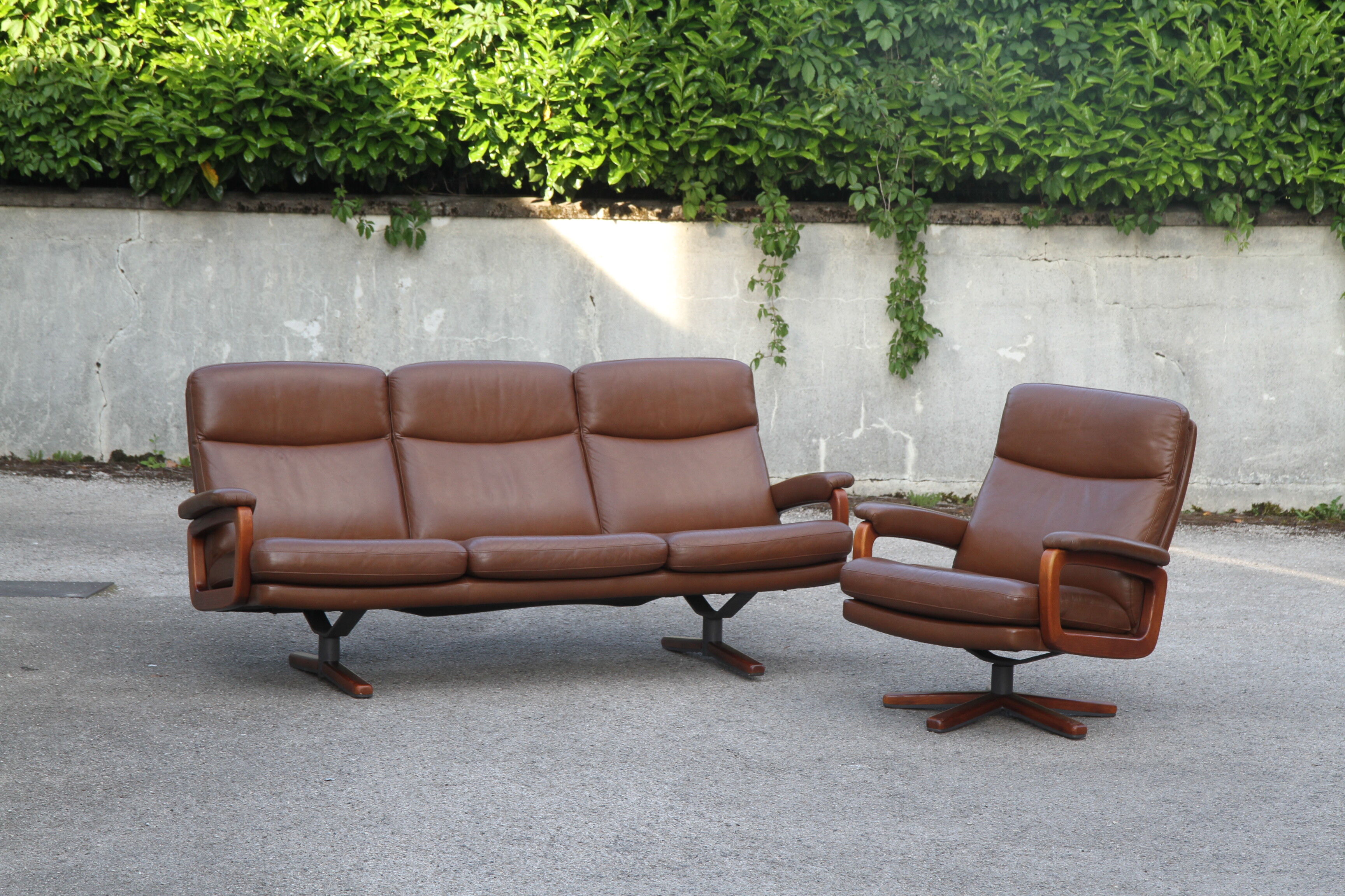Leather sofa 1950