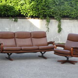 Leather sofa 1950