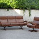 Leather sofa 1950