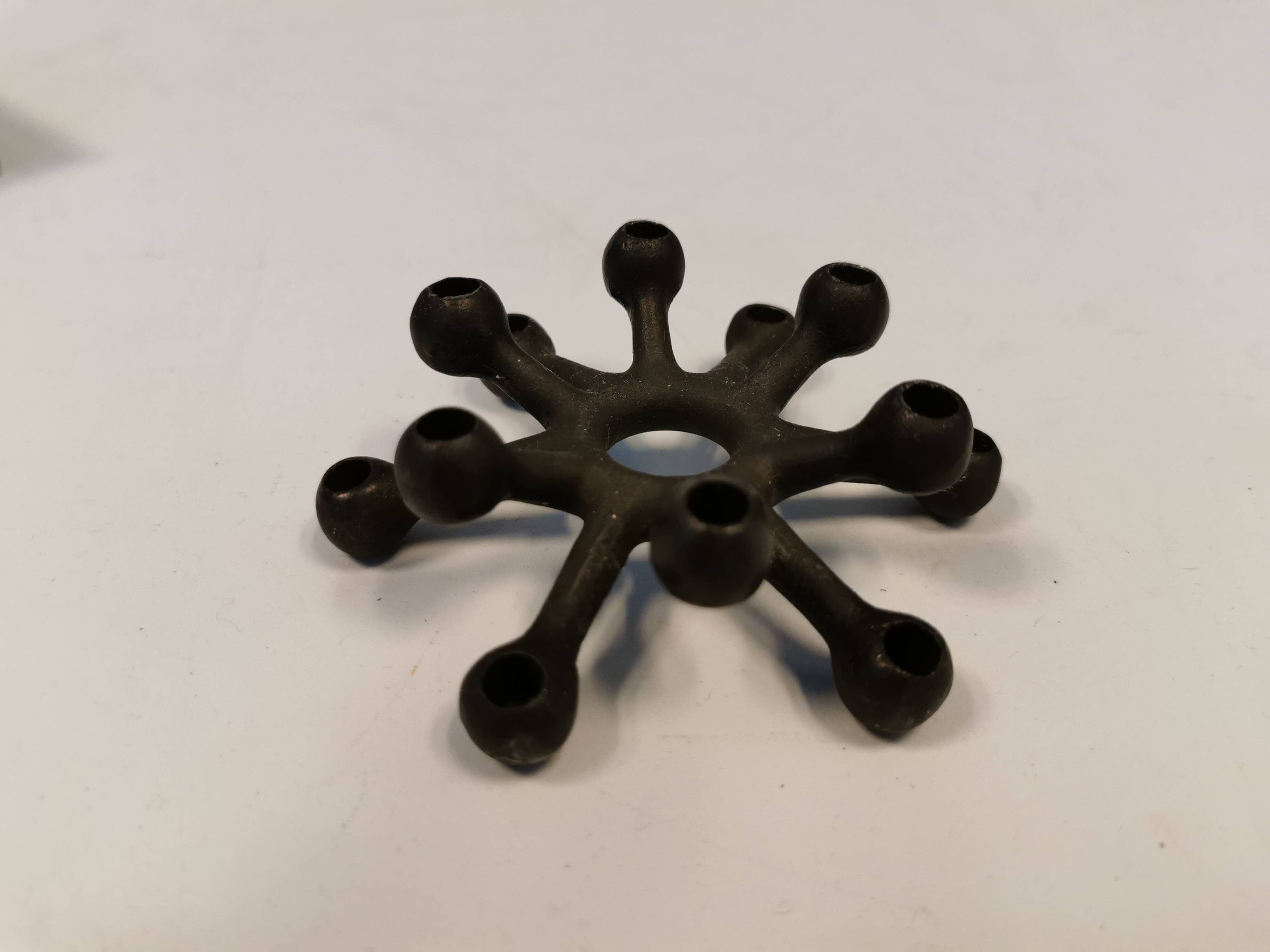 Bougeoir "Spider", conçu par Jens Harald Quistgaard (JHG) pour Danish Design