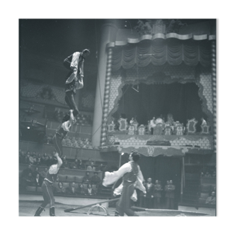 Silver photo baryta paper black and white ilford 310g CIRQUE 1960 50x50cm