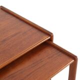 Arne Hovmand Olsen for Mogens Kold coffee table with 2 nesting tables