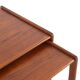 Arne Hovmand Olsen for Mogens Kold coffee table with 2 nesting tables