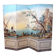 Early 20th Century French Tempera on Canvas Folding Screen with Seascape View