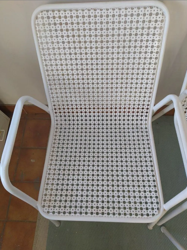 Chaises fauteuils en metal Emu Rio