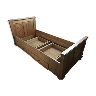 Wooden bed 90 x 190