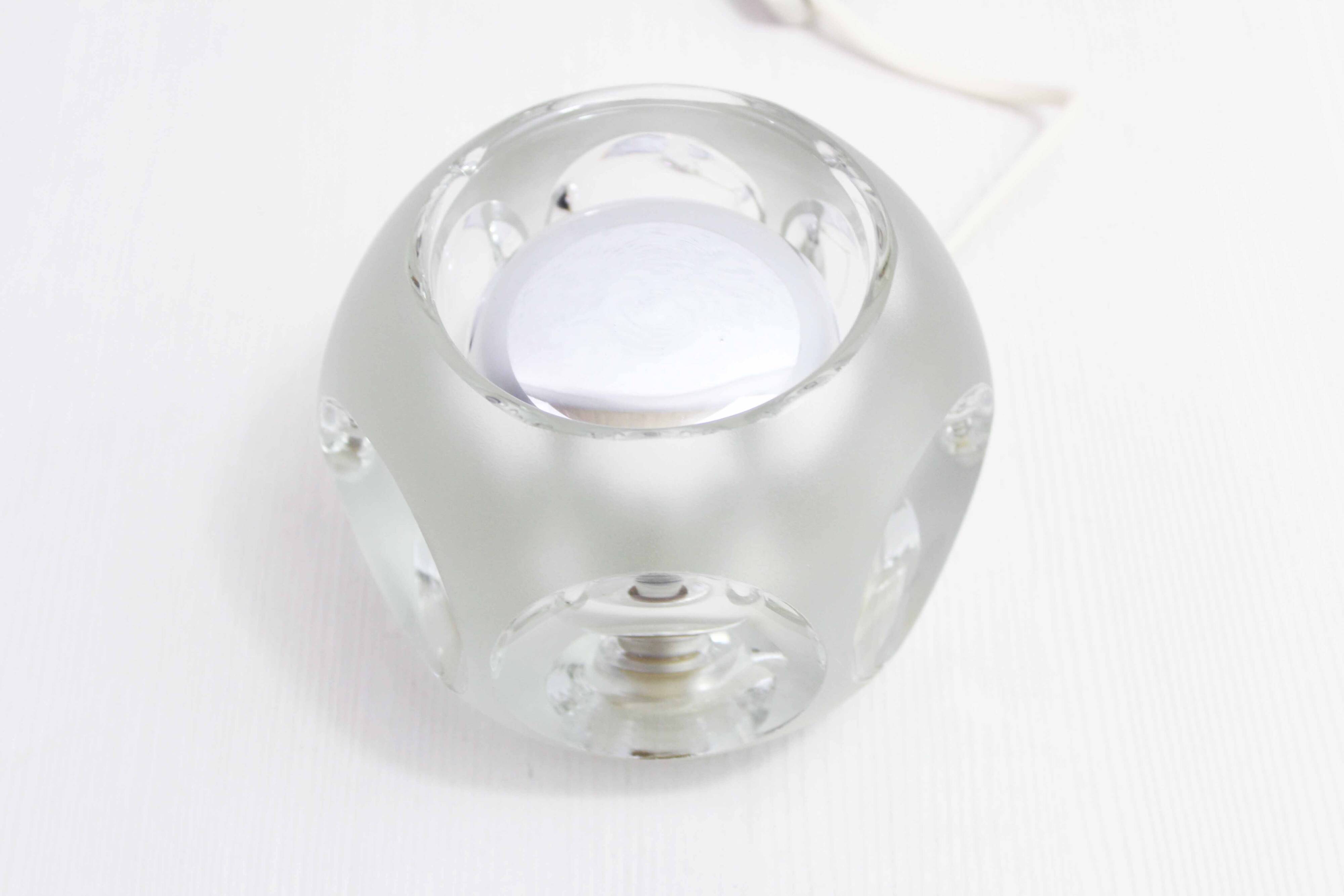 Peill & Pützler glass lamp 1970