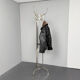 Nymphenburg coat stand in nickel-plated brass by Otto Blümel for ClassiCon, Germany, 1990s