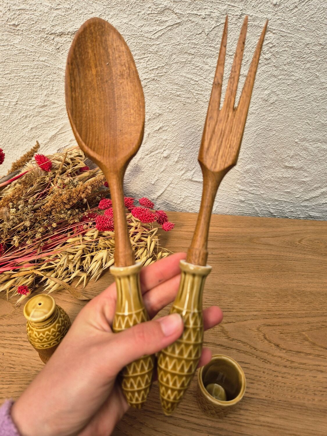 Salt and pepper shakers