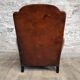 Studded club armchair