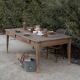 Renovated rustic farmhouse table