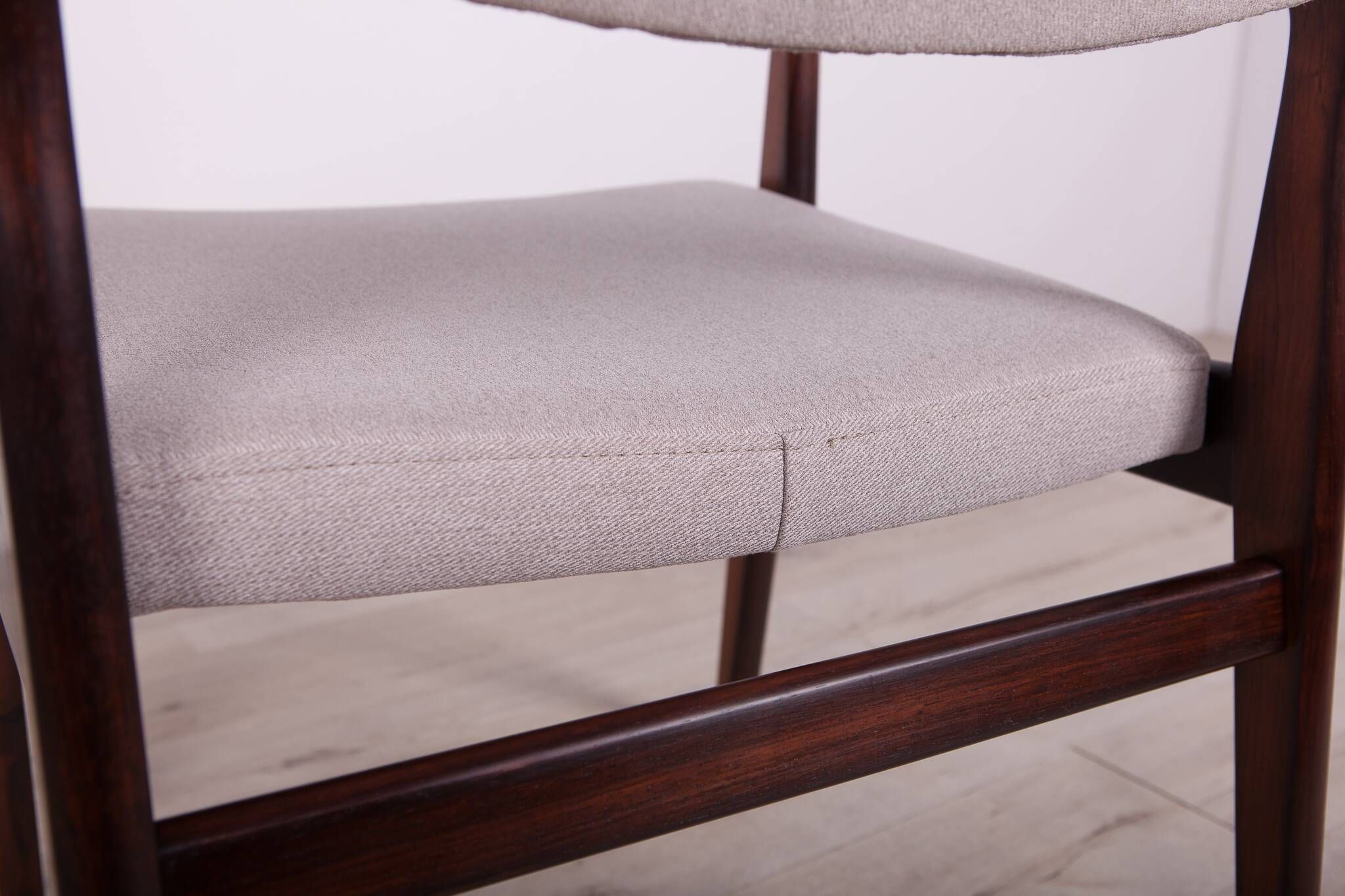 Rosewood Armchairs by Erik Buch for Ørum Møbelfabrik, 1960s, Set of 4