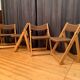 Ensemble de quatre chaises Kon Tiki par Gillis Lundgren, Ikea, Suède, années 1980