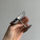 6 coupelles sur pied en inox Letang Remy