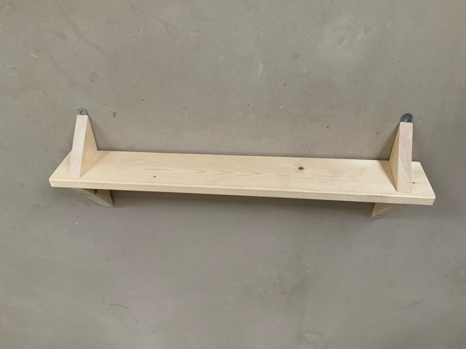 Pine wall shelf