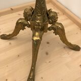 Bronze and onyx coat rack