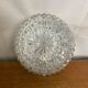 Vintage Molded Glass Wall Light + White Metal Bracket