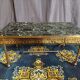 1960 brass and marble coffee table