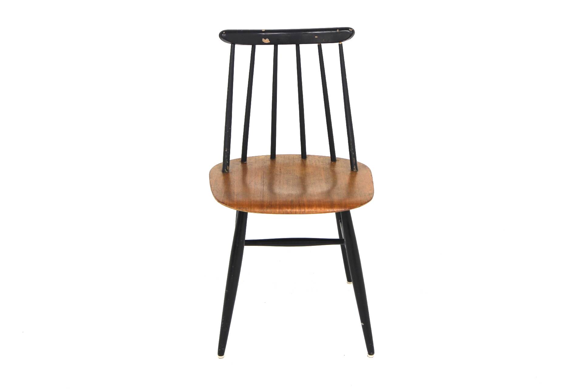 Set de 4 chaises "Fanett" en teck par Ilmari Tapiovaara, Suède, 1960