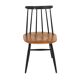 Set de 4 chaises "Fanett" en teck par Ilmari Tapiovaara, Suède, 1960