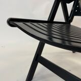 Niko Kralj Slovenian Rex Plywood Folding Chair for Stol 1950s in Black